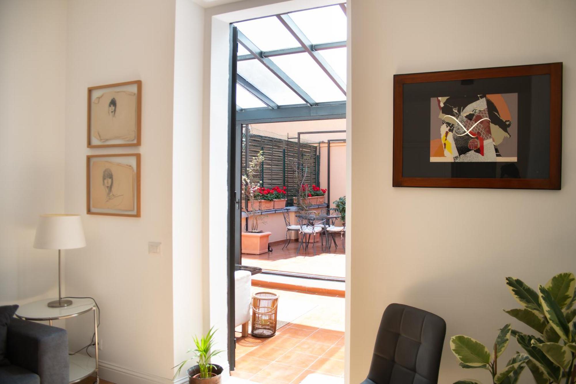 La Veranda Dei Farnesi Appartement
